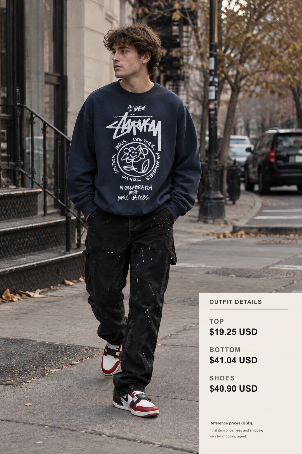 gallery dept Hoodies: 3 Winter Street Looks outfit 2 full-body street style for fashionreps