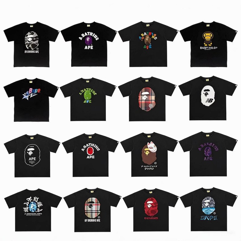 Bape Classic Monkey Print T-Shirt Collection Review: The 2–3 cm Tolerance We Checked First