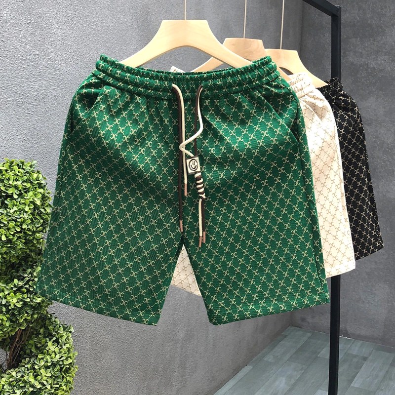 Celine All-Over Print Green Shorts: Snag and Rub Tests on the $5.22 Printed Surface