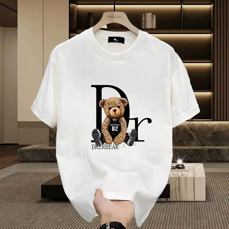 Dior Bear Graphic White T-Shirt Review: Loose-Fit Cotton Tee, Tested