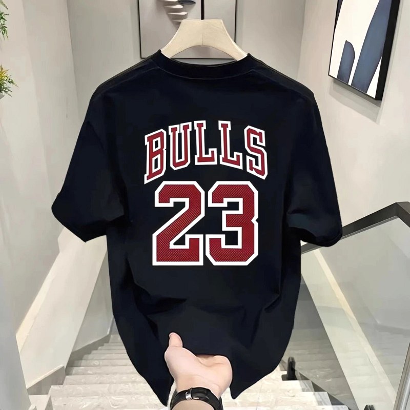 NBA Black T-Shirt in Casual Streetwear Style Review: We Weighed a $5 Cotton Crew Neck