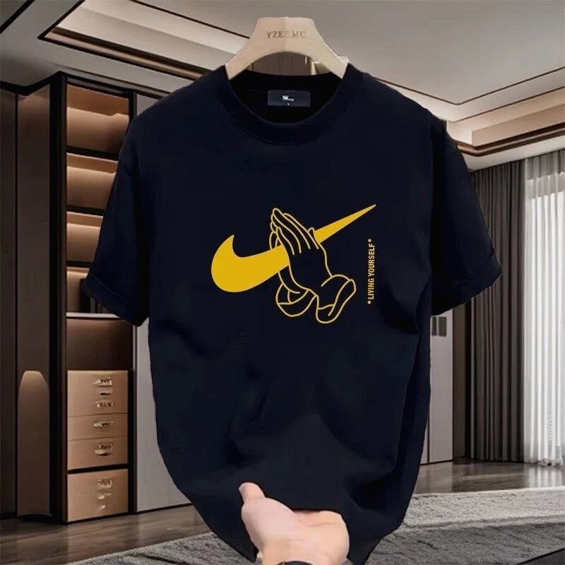 Nike Black Graphic Tee Review: Three Wash Cycles, a Digital Scale and the $4.18 Loose Cotton Crew