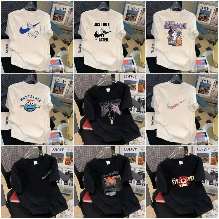Nike Classic Logo Printed T-Shirt Review: 30 Prints, Loose Cut, Sizes to 5XL